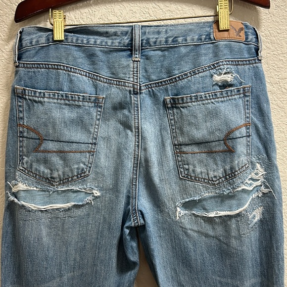 AMERICAN EAGLE DENIM JEANS SIZE 8 Short - Picture 5 of 8